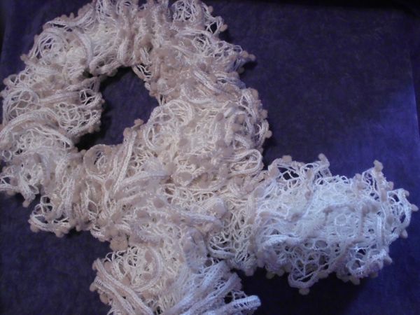 Cachecol 'Babado' (Branco)