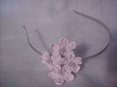 Tiara em Buquê (ROSA)