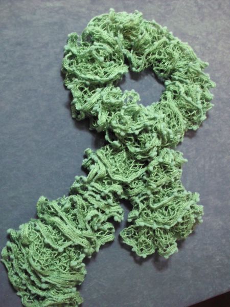 Cachecol 'Babado' (Verde)