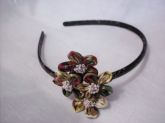 Tiara em Buqyê (Marrom)